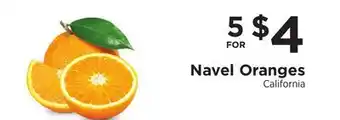 ShopRite Navel oranges offer