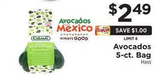 ShopRite Avocados 5-ct. bag offer