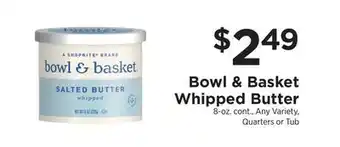 ShopRite Whipped butter offer