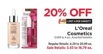 ShopRite Cosmetics offer