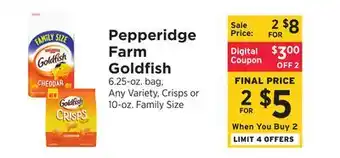 ShopRite Goldfish offer