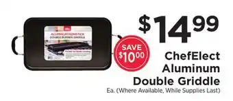 ShopRite Aluminum double griddle offer