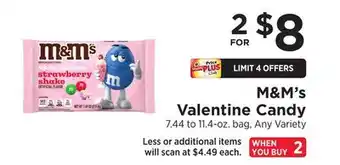 ShopRite Valentine candy offer