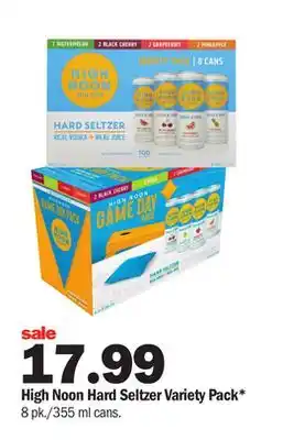 Meijer High noon hard seltzer variety pack offer