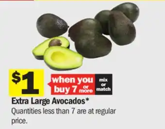 Meijer Extra large avocados offer