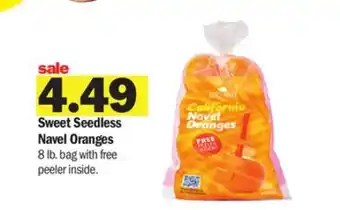 Meijer Sweet seedless navel oranges offer