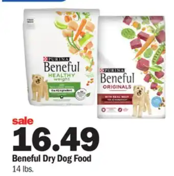 Meijer Beneful dry dog food offer