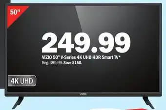 Meijer Vizio 50 v-series 4k uhd hdr smart tv offer