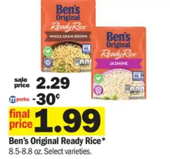 Meijer Ben's original ready rice offer