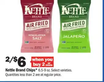 Meijer Kettle brand chips offer