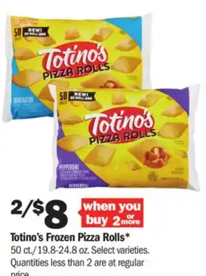 Meijer Totino's frozen pizza rolls offer