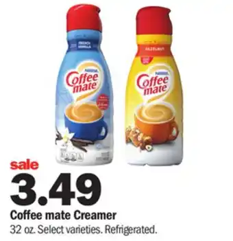 Meijer Coffee mate creamer offer