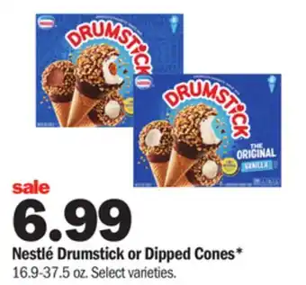 Meijer Nestlé drumstick or dipped cones offer