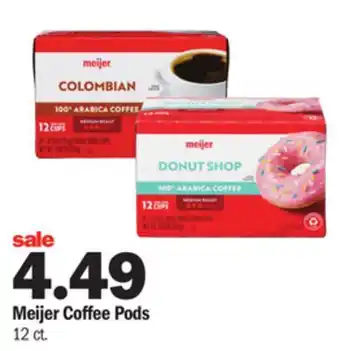 Meijer Meijer coffee pods offer