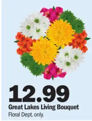 Meijer Great lakes living bouquet offer