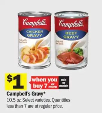 Meijer Campbell's gravy offer