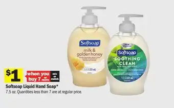 Meijer Softsoap liquid hand soap offer