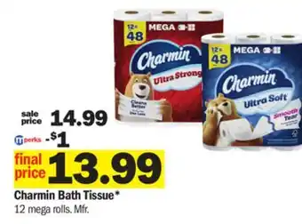 Meijer Charmin bath tissue offer