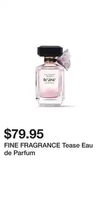 Victoria's Secret Fine fragrance tease eau de parfum offer