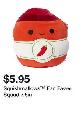 Five Below Squishmallows fan faves squad 7.5in offer