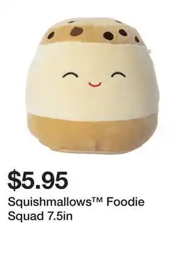 Five Below Squishmallows foodie squad 7.5in offer