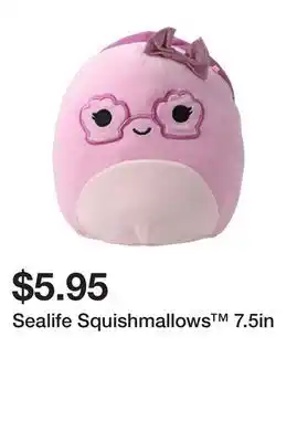Five Below Sealife squishmallows 7.5in offer