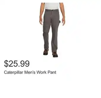 Costco Caterpillar men's work pant offer