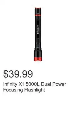 Costco Infinity x1 5000l dual power focusing flashlight offer