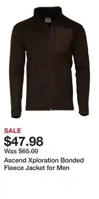 Cabela's Ascend xploration bonded fleece jacket for men offer