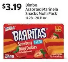 Aldi Bimbo Assorted Marinela Snacks Multi Pack offer