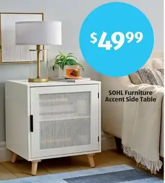 Aldi SOHL Furniture Accent Side Table offer