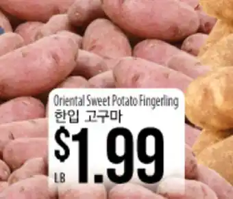 Hmart Oriental sweet potato fingerling offer