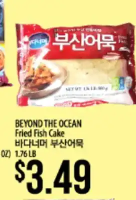 Hmart Beyond the ocean fried fish cake offer