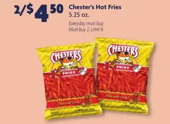 Family Dollar Chester's hot fries offer