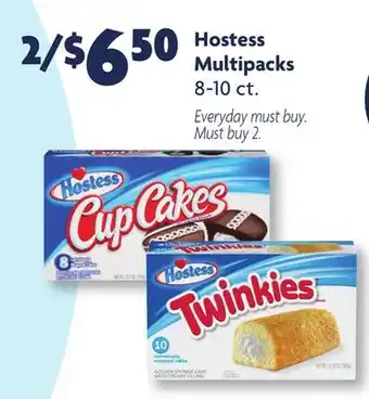 Family Dollar Hostess multipacks offer