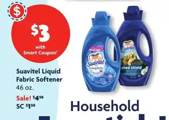 Family Dollar Suavitel liquid fabric softener offer