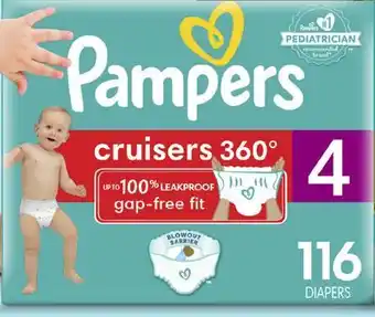 Target Pampers cruisers offer