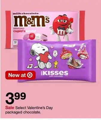 Target Valentine's day packaged chocolate offer