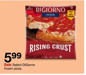 Target Select digiorno frozen pizza offer