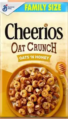 Target General mills family-size cereal offer