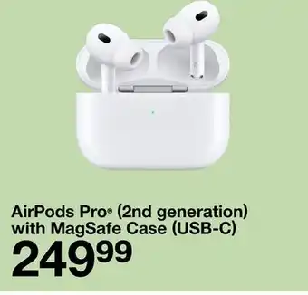 Target Airpods pro (2nd generation) with magsafe case (usb-c) offer