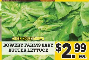 Dearborn Market Bowery farms baby butter lettuce offer