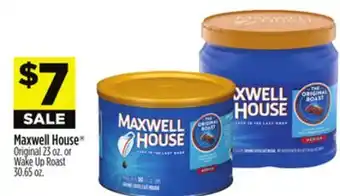 Dollar General Maxwell house offer
