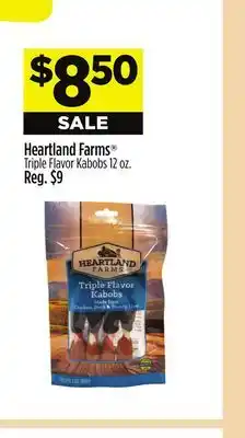 Dollar General Heartland farms triple flavor kabobs offer