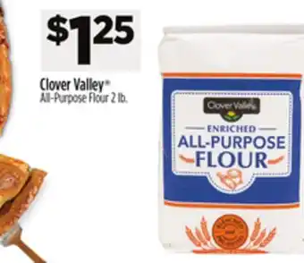 Dollar General Clover valley all-purpose flour offer