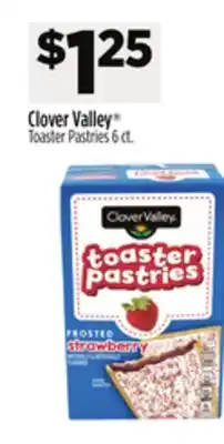 Dollar General Clover valley toaster pastries offer