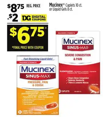 Dollar General Mucinex offer