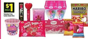 Dollar General Valentine's day candy shown here offer