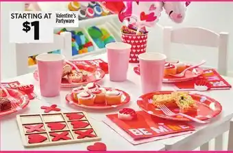 Dollar General Valentine's partyware offer