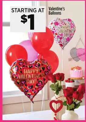Dollar General Valentine's balloons offer